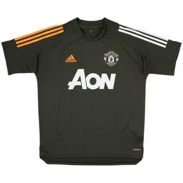 2020-21 Manchester United adidas Maillot d'entraînement - 9/10 - (M)