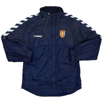 2005-06 Aston Villa Hummel Veste de pluie à capuche - 5/10 - (L)