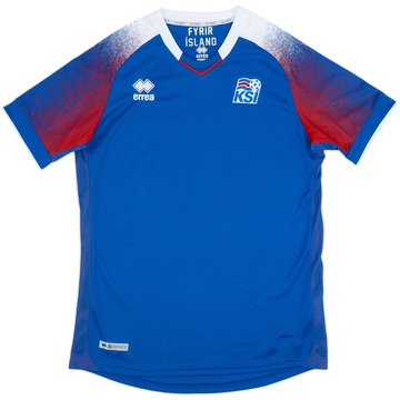 2018-19 Iceland Maillot Domicile - 8/10 - (XL)