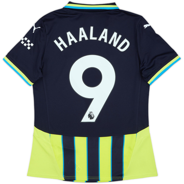 2024-25 Manchester City Maillot extérieur Haaland #9 Femme S