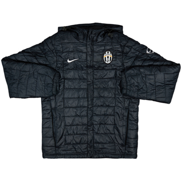 2009-10 Juventus Nike Doudoune de banc à capuche - 6/10 - (S)