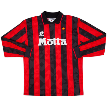 Maillot Domicile AC Milan 1993-94 L/S - 9/10 - (XL)