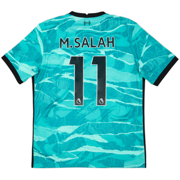 2020-21 Liverpool Maillot Extérieur M.Salah #11 - 9/10 - (M)