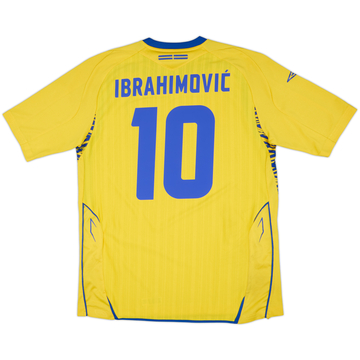 2007-09 Sweden Maillot Domicile Ibrahimovic #10 - 5/10 - (L)