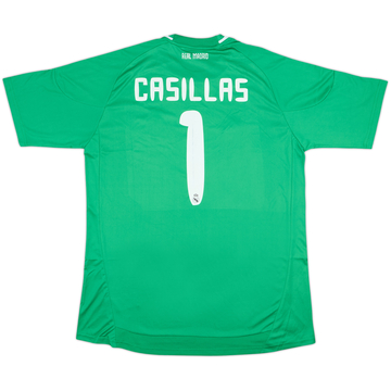 2010-11 Real Madrid Maillot Gardien MC Casillas #1 - 5/10 - (XL)