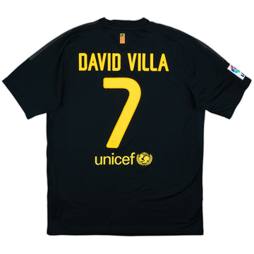 2011-12 Barcelona Maillot extérieur David Villa #7 - 8/10 - (L)