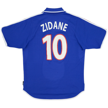 2000-02 France Maillot domicile Zidane #10 - 4/10 - (M)