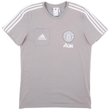 2017-18 Manchester United adidas T-shirt loisir - 8/10 - (M)