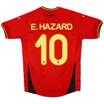 2014-15 Belgique Maillot Domicile E.Hazard #10 - 5/10 - (S)