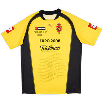 2005-06 Real Zaragoza 'Copa Del Rey Final 2005-06' Maillot Third – 8/10 – (XL)