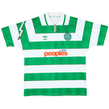 1991-92 Celtic Maillot Domicile - 8/10 - (XL)