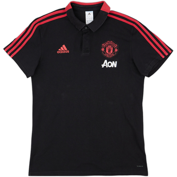 2018-19 Manchester United adidas Polo - 6/10 - (L)