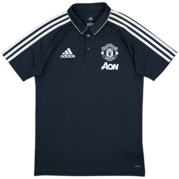 2017-18 Manchester United adidas Polo 10/10 (S)
