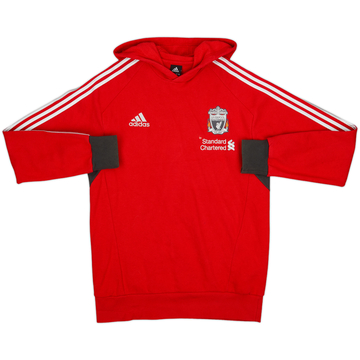2011-12 Liverpool adidas Sweat-shirt à capuche - 6/10 - (M)