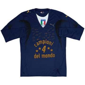 2006 Italy Campioni Del Mondo Maillot GK signé - 5/10 - (L)