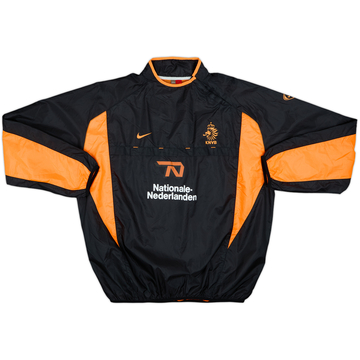 2002-04 Netherlands Nike Version Joueur Haut d'entraînement 1/4 Zip - 8/10 - (L)