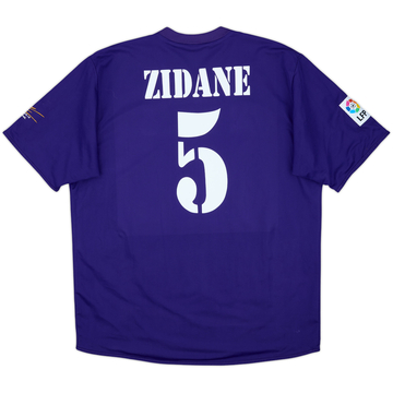 2001 Real Madrid maillot third Zidane #5 - 8/10 - (XL)