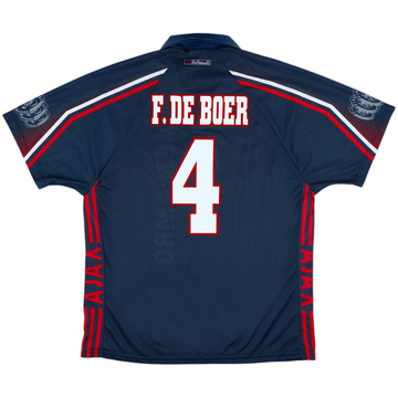 1997-98 Ajax Maillot extérieur F.De Boer #4 - 10/10 - (XL)