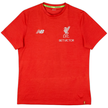2018-19 Liverpool New Balance Maillot d'entraînement - 8/10 - (M)