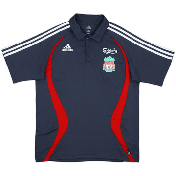 2006-07 Liverpool adidas Polo - 8/10 - (L)