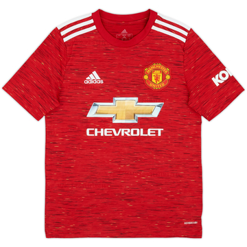 2020-21 Manchester United Maillot domicile - 8/10 - (L.Boys)