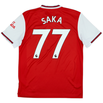 2019-20 Arsenal Maillot Domicile Saka #77 - 5/10 - (M)