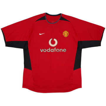 2002-04 Manchester United Maillot Domicile - 4/10 - (XL)