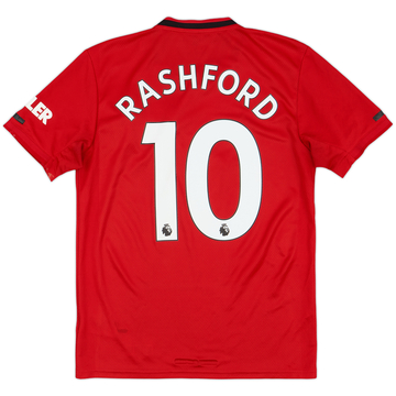 2019-20 Manchester United Maillot domicile Rashford #10 - 5/10 - (S)