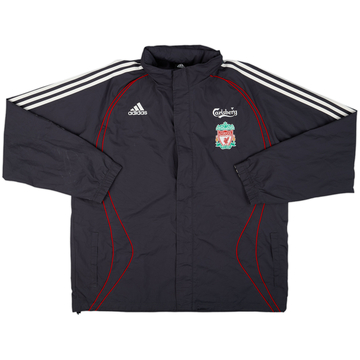 2006-07 Liverpool adidas Veste de pluie à capuche - 6/10 - (L/XL)