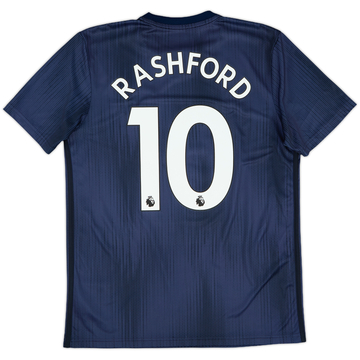 2018-19 Manchester United Maillot Third Rashford #10 - 9/10 - (M)