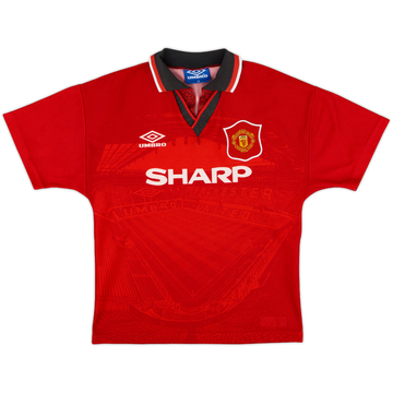 1994-96 Manchester United Maillot domicile - 7/10 - (L.Boys)