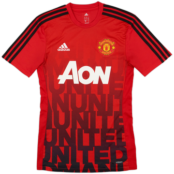 2015-16 Manchester United adidas Maillot d'entraînement - 8/10 - (S)