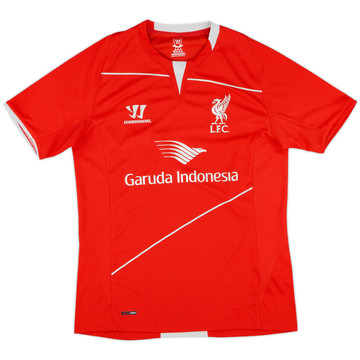2014-15 Liverpool Warrior Maillot d'entraînement - 9/10 - (S)