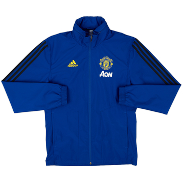 2019-20 Manchester United adidas Veste de pluie à capuche - 9/10 - (S)