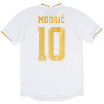 2019-20 Real Madrid Maillot Domicile Authentique Modric #10 - 8/10 - (S)