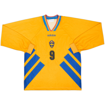 1994-96 Sweden Domicile Maillot manches longues #9 - 5/10 - (L)