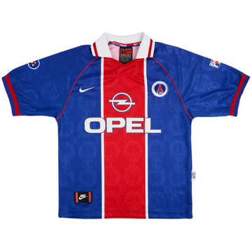 1996-97 Paris Saint-Germain Maillot Domicile - 7/10 - (M)