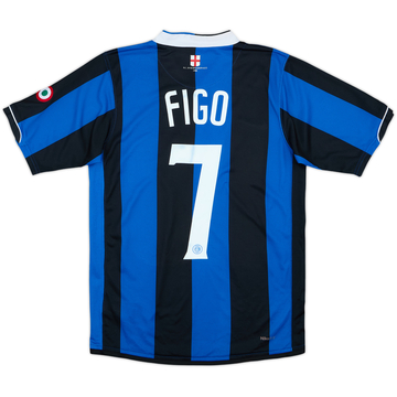 2006-07 Inter Milan Maillot domicile Figo #7 - 6/10 - (S)