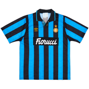 1992-94 Inter Milan Maillot Domicile - 8/10 - (XL)