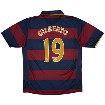 2007-08 Arsenal Maillot Third Gilberto #19 - 8/10 - (L)
