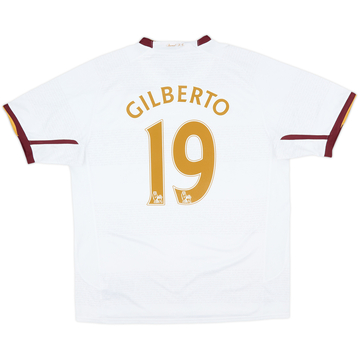 2007-08 Arsenal Maillot extérieur Gilberto #19 - 8/10 - (L)