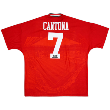 1994-96 Manchester United Maillot Domicile Cantona #7 - 6/10 - (XXL)
