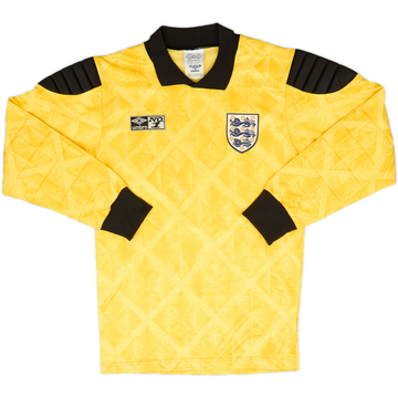 1990-92 England Maillot GK #1 (Shilton) - 9/10 - (S)