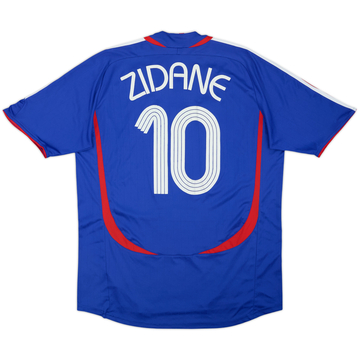 2006-07 France Maillot Domicile Zidane #10 - 7/10 - (XL)