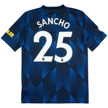2021-22 Manchester United Maillot third Sancho #25 - 9/10 - (XL.Boys)