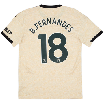 2019-20 Manchester United Maillot extérieur B.Fernandes #18 - 8/10 - (S)