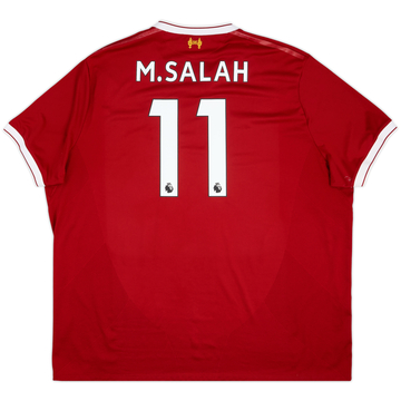 2017-18 Liverpool 125 ans Maillot domicile M.Salah #11 - 6/10 - (3XL)