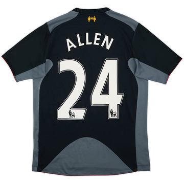 2012-13 Liverpool Maillot extérieur Allen #24 - 7/10 - (XL.Boys)