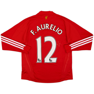 2008-10 Liverpool Maillot domicile F.Aurelio #12 - 7/10 - (L.Boys)