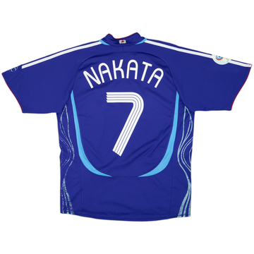 2006-08 Japan Maillot Domicile Nakata #7 - 6/10 - (S)